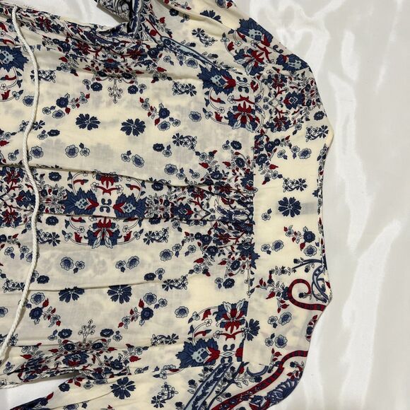 La Moda Tropical Cover Up Caftan Garden Midi Dress Embellishments L / XL - Picture 16 of 16